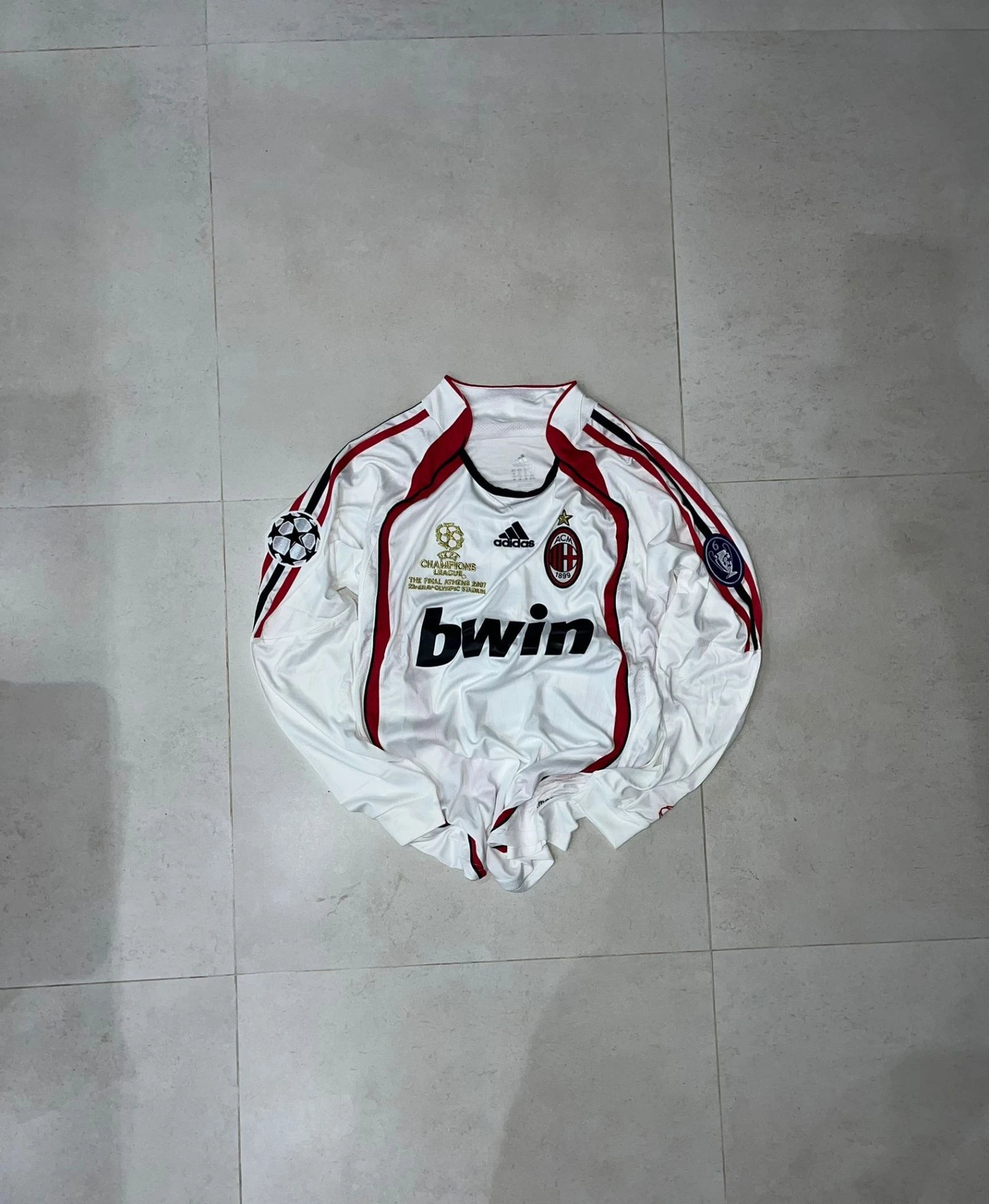 Camiseta Milán versión manga larga/retró - 2006/2007 - Kaká #22